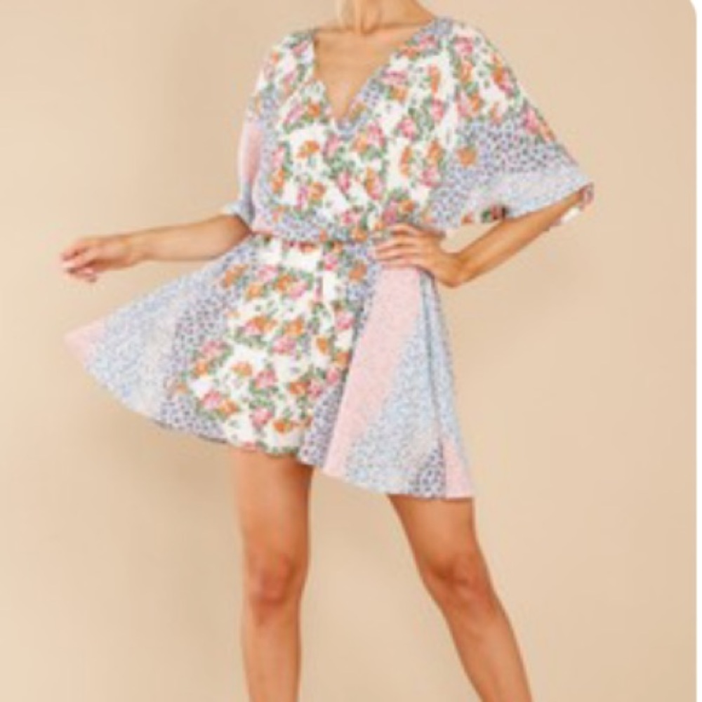 Multi color romper